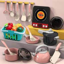 28Pcs Kids Play Kitchen Toy