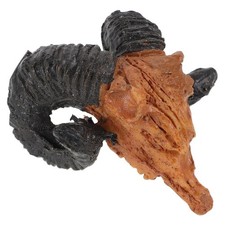  Mini Resin Goat Skull Heads