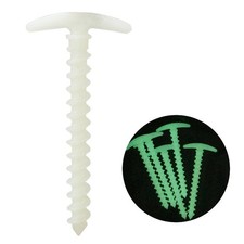 Non-Rusting Nylon Ground Spikes 10pc-Unbendable Ultralight Stake Kit for Canopy​