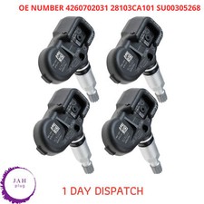 4X TPMS TYRE PRESSURE SENSOR MONITORING SYSTEM FOR TOYOTA YARIS LEXUS 4260702031