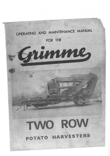 Grimme two row - grimme,