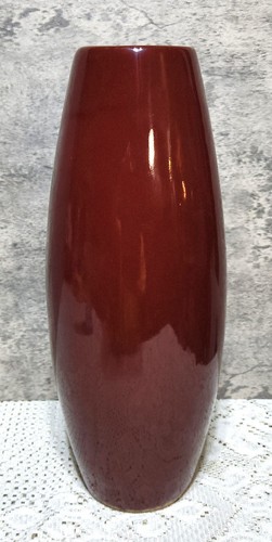 Large oxblood red ceramic - large, 14"