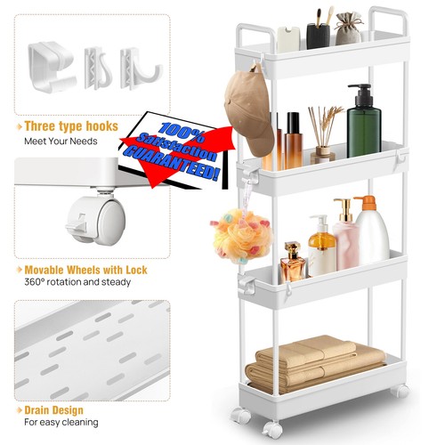 Tier bathroom shower caddy - 4,