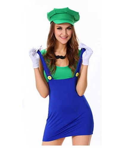 Ladies fancy dress luigi - fancy,