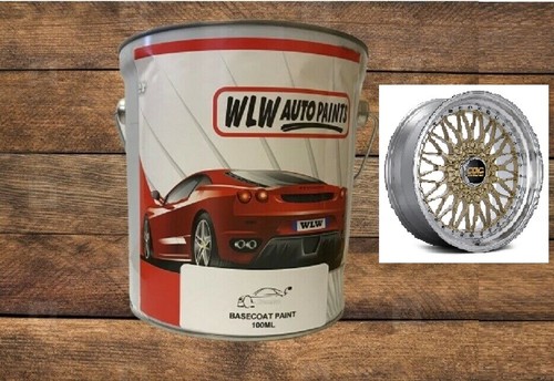 Bbs gold alloy wheel - bbs, solvent