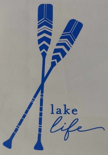 Vinyl decal sticker lake - sticker,