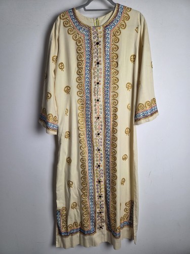 Moroccan embroidered kaftan - moroccan,