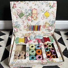 Vintage Card Sewing Box