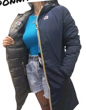 Giubbino K-way Donna Double Face Autunno Inverno S M L XL