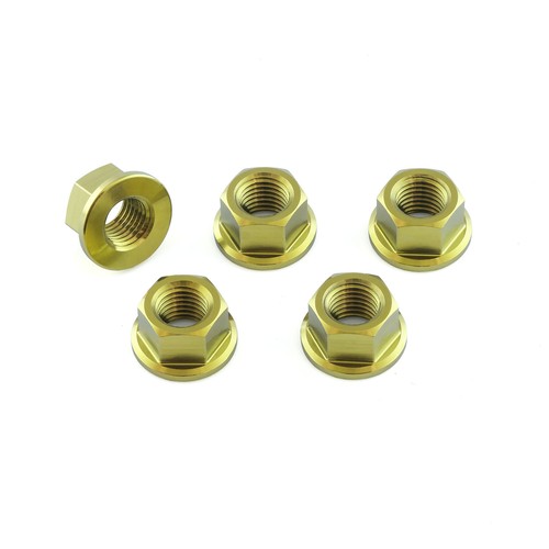 Titanium sprocket nuts m10 - m10, x5