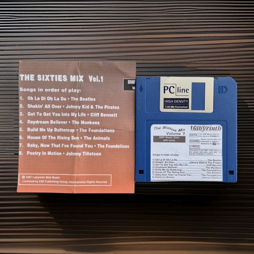 The sixties mix midi song - mix,
