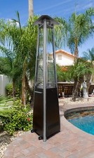 Patio Heaters HLDS01-CGTHG Glass Tube Patio Heater, Bronze
