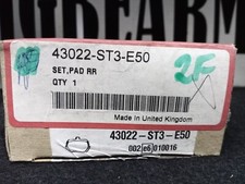 Honda Civic V 5 Door Rear Brake Pads (A10207)