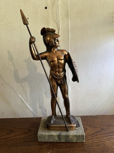 Vintage spelter achilles - ,