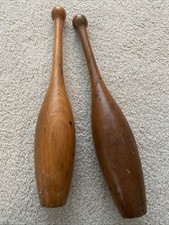 Vintage Indian Clubs Wooden