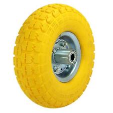 Sack Truck Wheel Solid Rubber Tyre Heavy Duty Truck Trolley Wheel & Axle 10" 