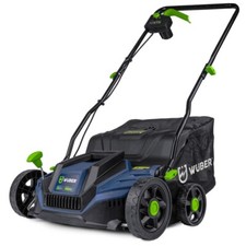 Electric Lawn Scarifier & Aerator WUBER 1300W 40L Bag + 2 Rollers GERMAN QUALITY