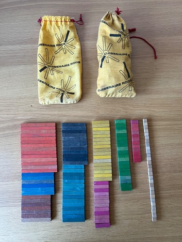 Vintage bags cuisenaire - vintage,