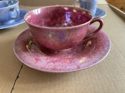 Large ruskin cup and saucer - ruskin,