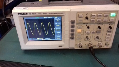 Tenma 60mhz oscilloscope - tenma,