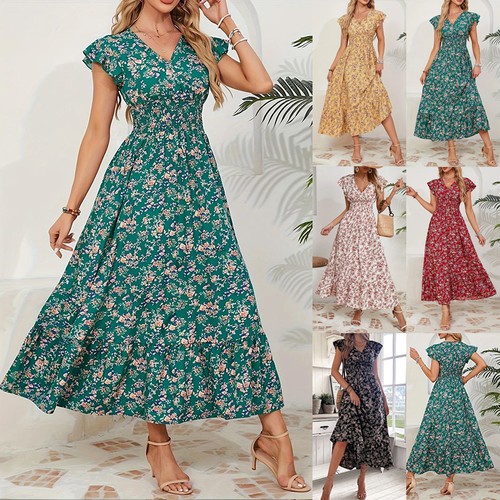 Boho women neck floral - women's,
