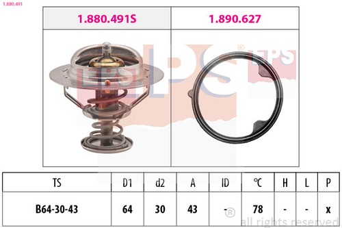 Eps 880 491 - 1.880.491, thermostat