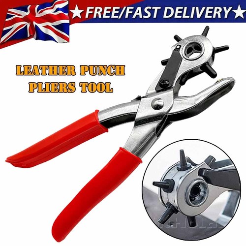 Revolving leather hole punch - hole,