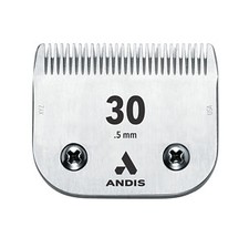 Andis UltraEdge Detachable Blade, Size 30 - Leaves 0.5mm Fits Andis, Wahl, Oster