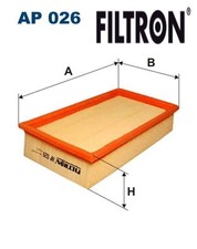 AIR FILTER AP 026 FILTRON I