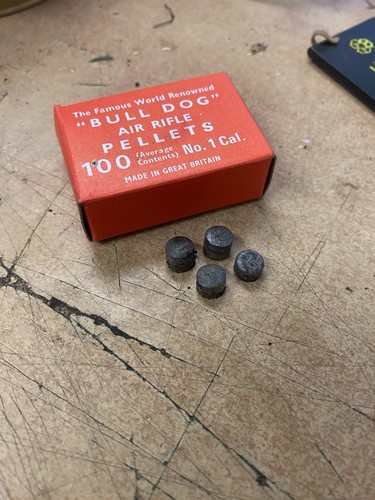 Air rifle pellets small - .25,