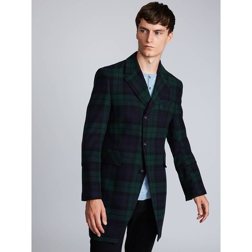 Pretty green black - green, wool