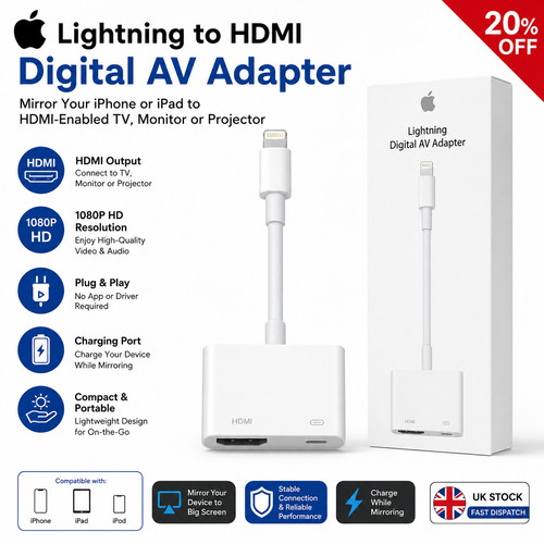 For iphone hdmi digital - to, av