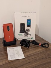 Doro 6820 4G Red - Tesco