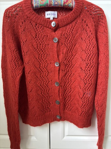 Brora mohair cardigan 10 - cardigan, 8-10