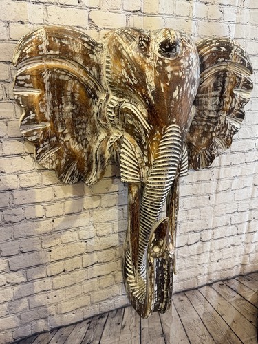 100cm 80cm brown carved - 100cm,
