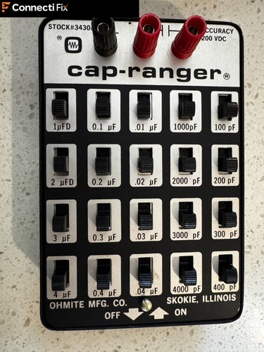 Ohmite cap ranger - ohmite, 3430/3430a