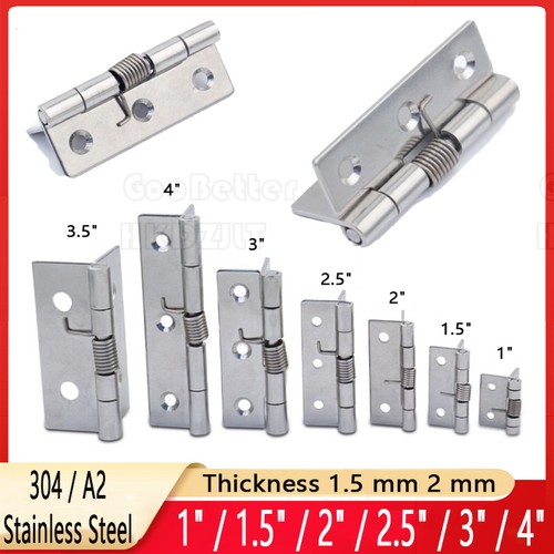 Self closing hinge - hinge, stainless