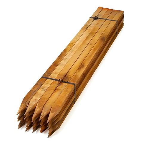 Pack wooden garden - pack, stakes