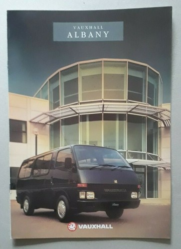 Vauxhall albany brochure 1990 - vauxhall,