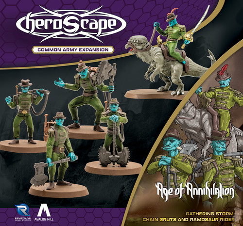 Heroscape chain gruts and - chain,
