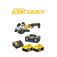 DeWalt DCS571P2 Cordless 18V XR Brushless 115mm Compact Circular Saw Box Set