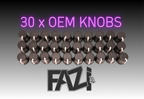 Black knobs oem - black, mxer