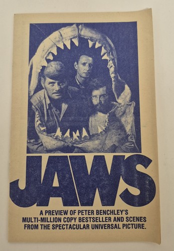 Rare 1975 jaws original - ,