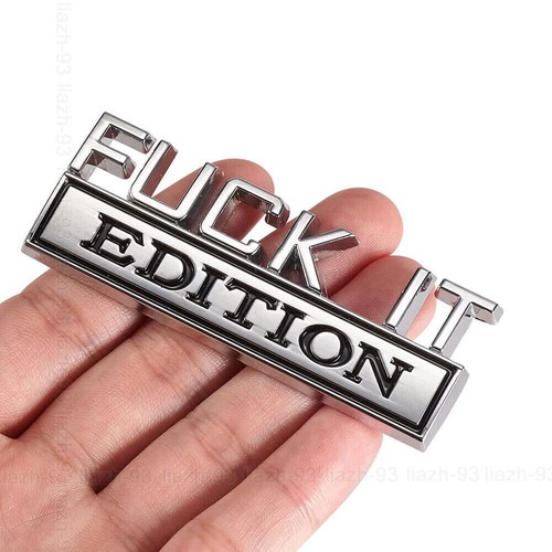 Fuck edition logo emblem - fuck-it,
