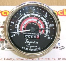 REV COUNTER CLOCK - MPH -