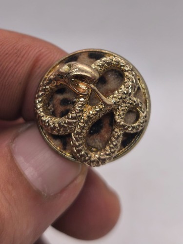 Vintage gold tone snake - gold, |