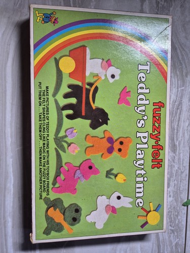 Fuzzy felt teddy playtime - fuzzy, teddy's