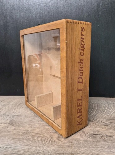 Vintage cigar display box - box, case