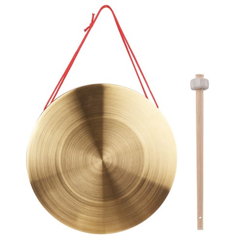 30cm hand gong - gong, brass