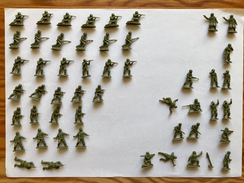 Matchbox toy soldiers ww2 - soldiers,